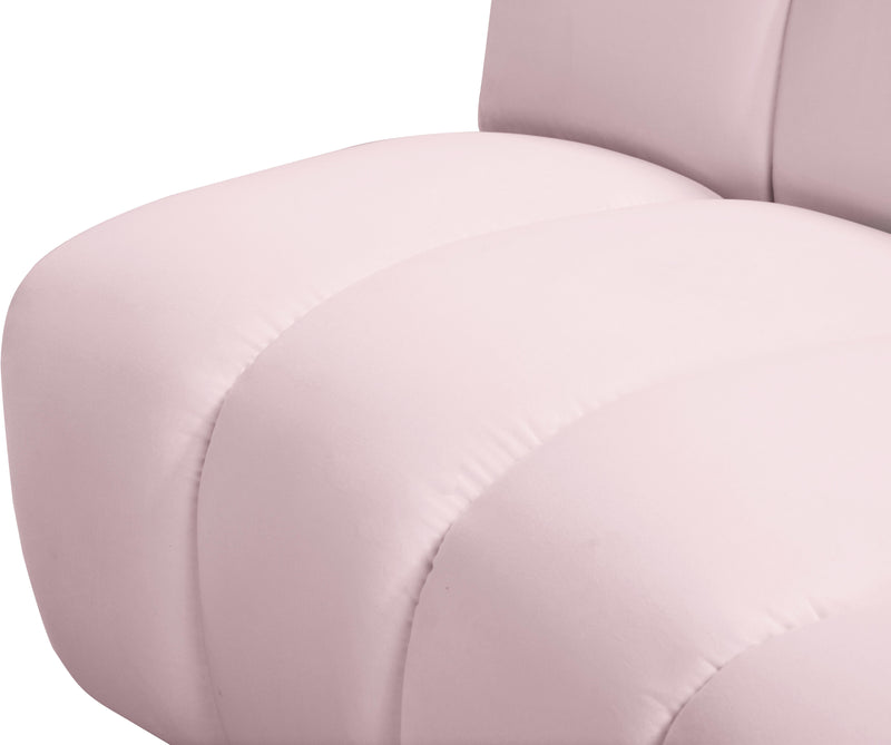 Infinity Pink Velvet 10pc. Modular Sectional