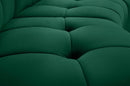 Limitless Green Velvet 12pc. Modular Sectional