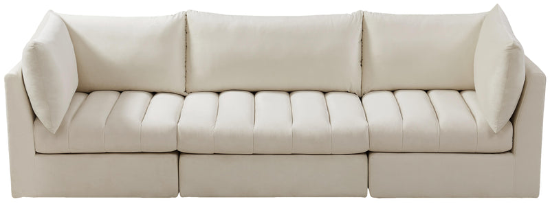 Jacob Cream Velvet Modular Sofa