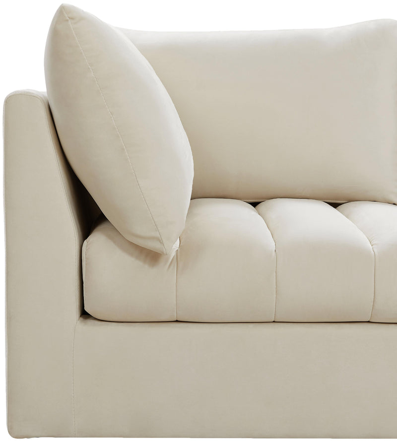 Jacob Cream Velvet Modular Sofa