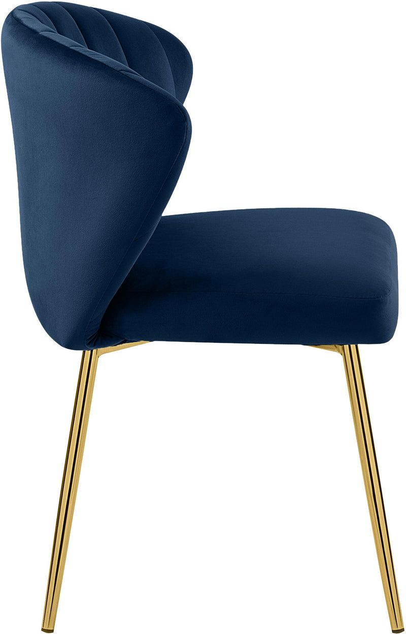 Finley Navy Velvet Dining Chair