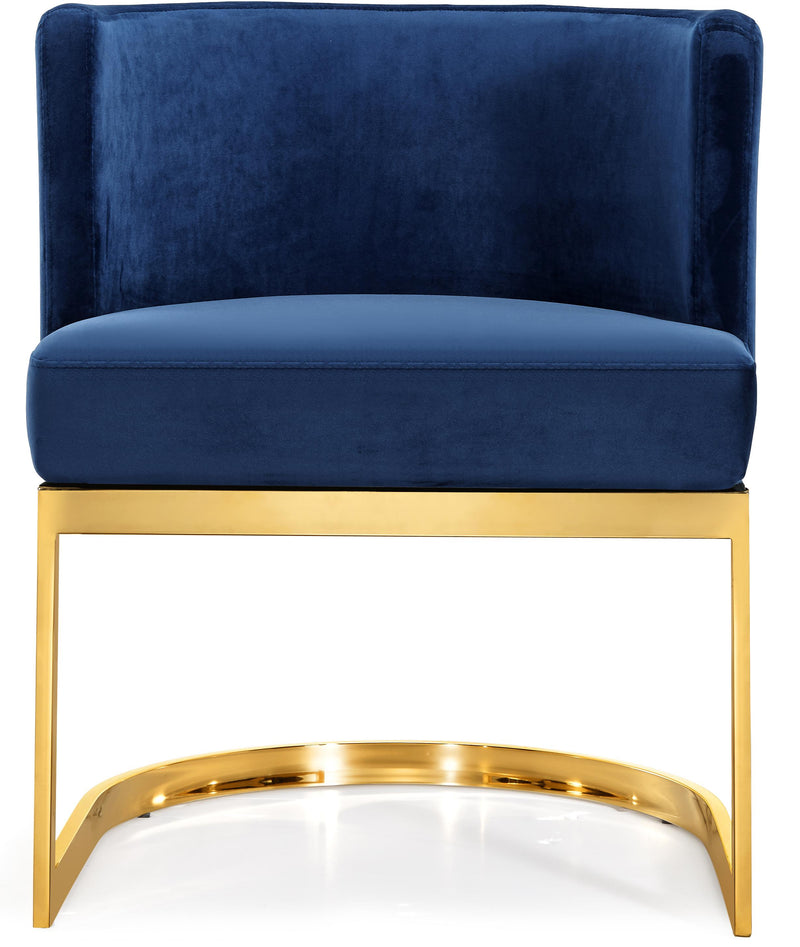 Gianna Navy Velvet Dining Chair