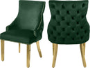 Tuft Green Velvet Dining Chair