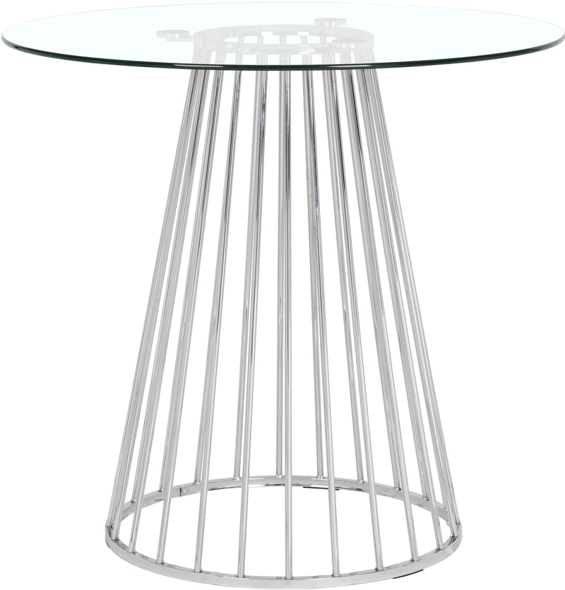 Gio Chrome Counter Height Table image