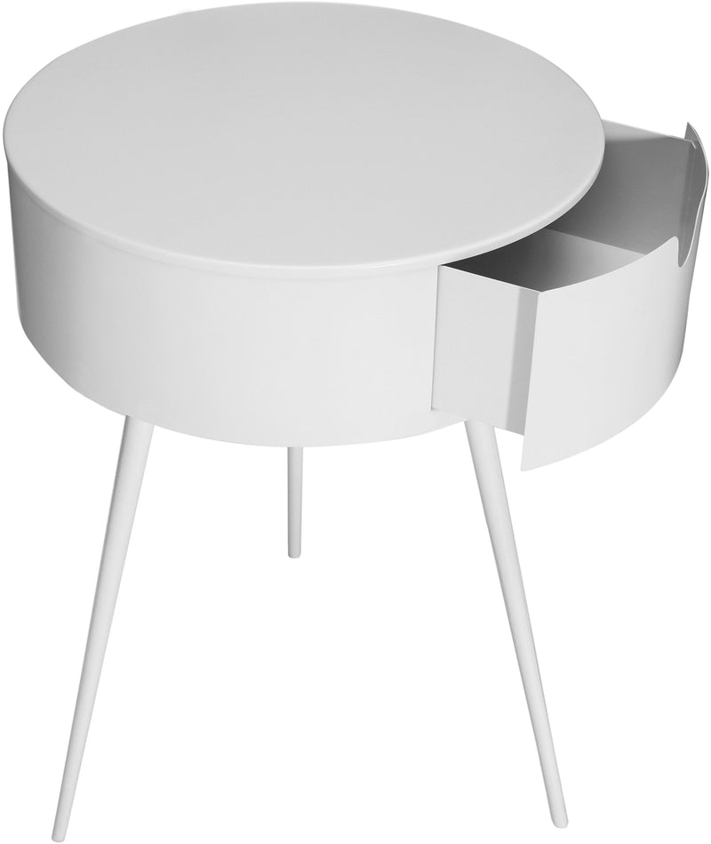 Bali White Night Stand