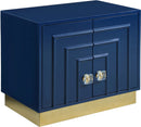 Cosmopolitan Navy Lacquer Side Table