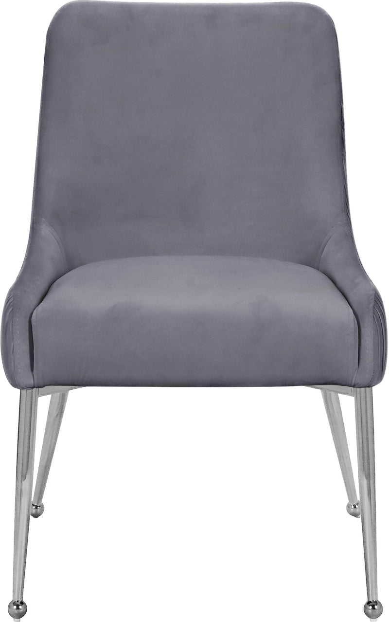 Ace Grey Velvet Dining Chair