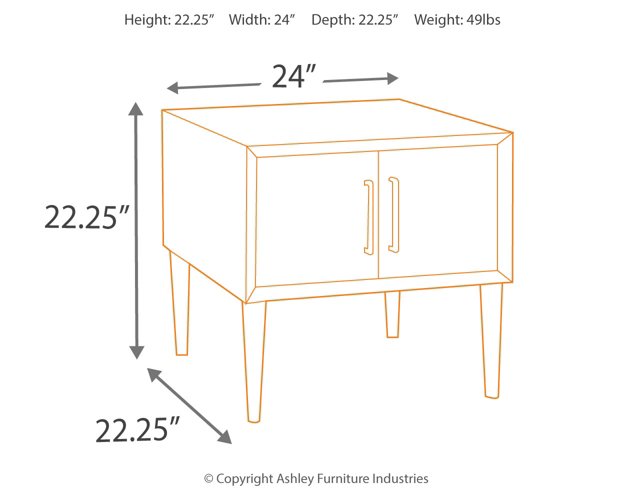 Kisper End Table Set