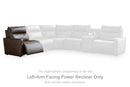 ModZ Power Reclining Sectional with Audio Console