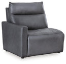ModZ Power Reclining Sectional with Audio Consoles