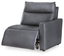 ModZ Power Reclining Sectional with Audio Console