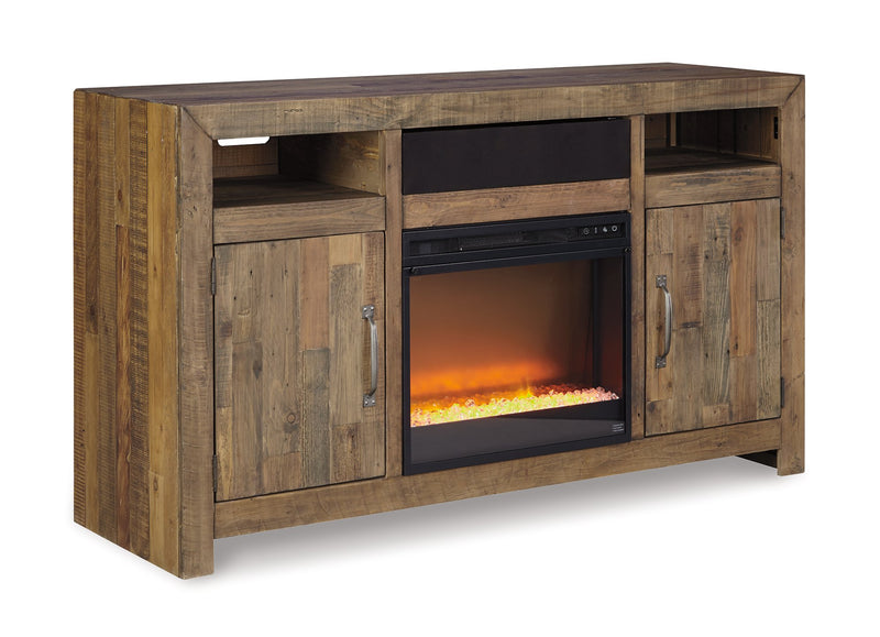 Sommerford 62" TV Stand with Electric Fireplace