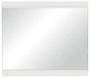 Kerren Mirror in White 1678W-6