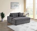 Charcoal Oversized Chaise Lounge ACL-100-06