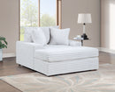 Light Gray Oversized Chaise Lounge ACL-200-03