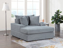 Gray Oversized Chaise Lounge ACL-200-04