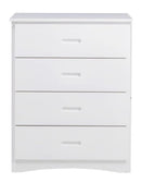 Galen 4 Drawer Chest in White B2053W-9
