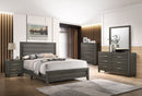 Gray Birch Upholstered Bedroom Set B045