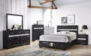 Black Storage Bedroom Set B3700
