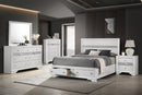 White Storage Bedroom Set B3701