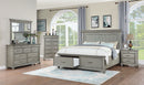 Gray Farmhouse Storage Bedroom Set B437