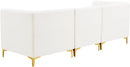 Alina Cream Velvet Modular Sofa