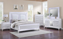 White LED Panel Bedroom Set B621