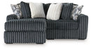 Midnight-Madness Sectional with Chaise