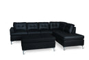 Barrington Ottoman W/Black Pu