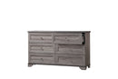 Weathered Oak 6-Drawer Dresser CAM06-008-AM