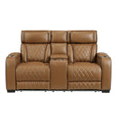 Fairway Power Double Reclining Love Seat With Center Console