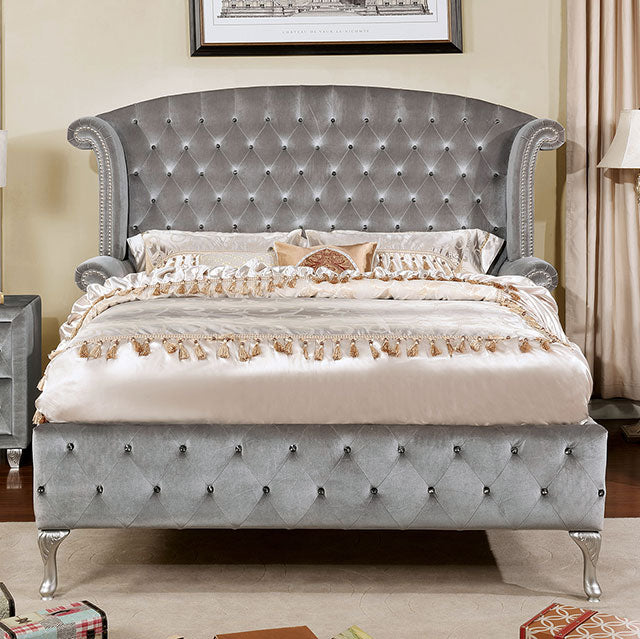 Alzir Gray Cal.King Bed