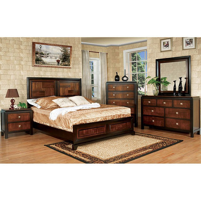 Patra Acacia/Walnut E.King Bed