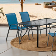 Juego de comedor para exterior Pierro de 5 piezas