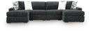 Midnight-Madness Sectional with Chaise