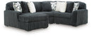 Midnight-Madness Sectional with Chaise