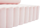 Melody Pink Velvet Loveseat