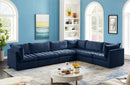 Jacob Navy Velvet Modular Sectional
