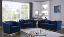 Arabella Navy Velvet Chair
