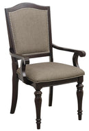 Marston Arm Chair in Dark Cherry (Set of 2) 2615DCA
