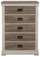 Arcadia Chest in White & Weathered Gray 1677-9