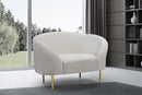 Ritz Cream Velvet Chair