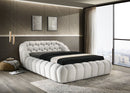 Newquay Bed Black, White, & Gray