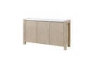 D1321 BUFFET W REAL MARBLE TOP