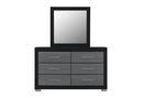 EMMA BLACK/GREY MIRROR