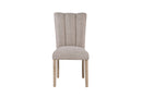 D02 NATURAL DINING TABLE + 8 D8683 DINING CHAIRS