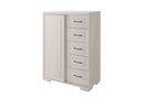 CLARA BEIGE SLIDING DOOR CHEST
