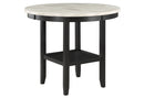D40011 BAR TABLE + 6 D1622 BAR STOOLS