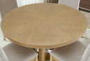 D3124 NATURAL DINING TABLE 48"