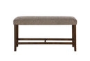 D4355 BROWN BAR TABLE BENCH